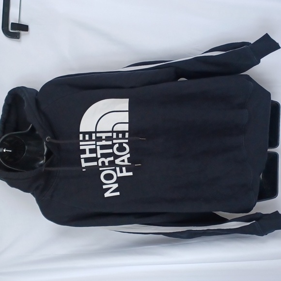 The North Face Black Men's Fleece Pullover Half Dome Hoody Sweatshirt - Picture 1 of 4